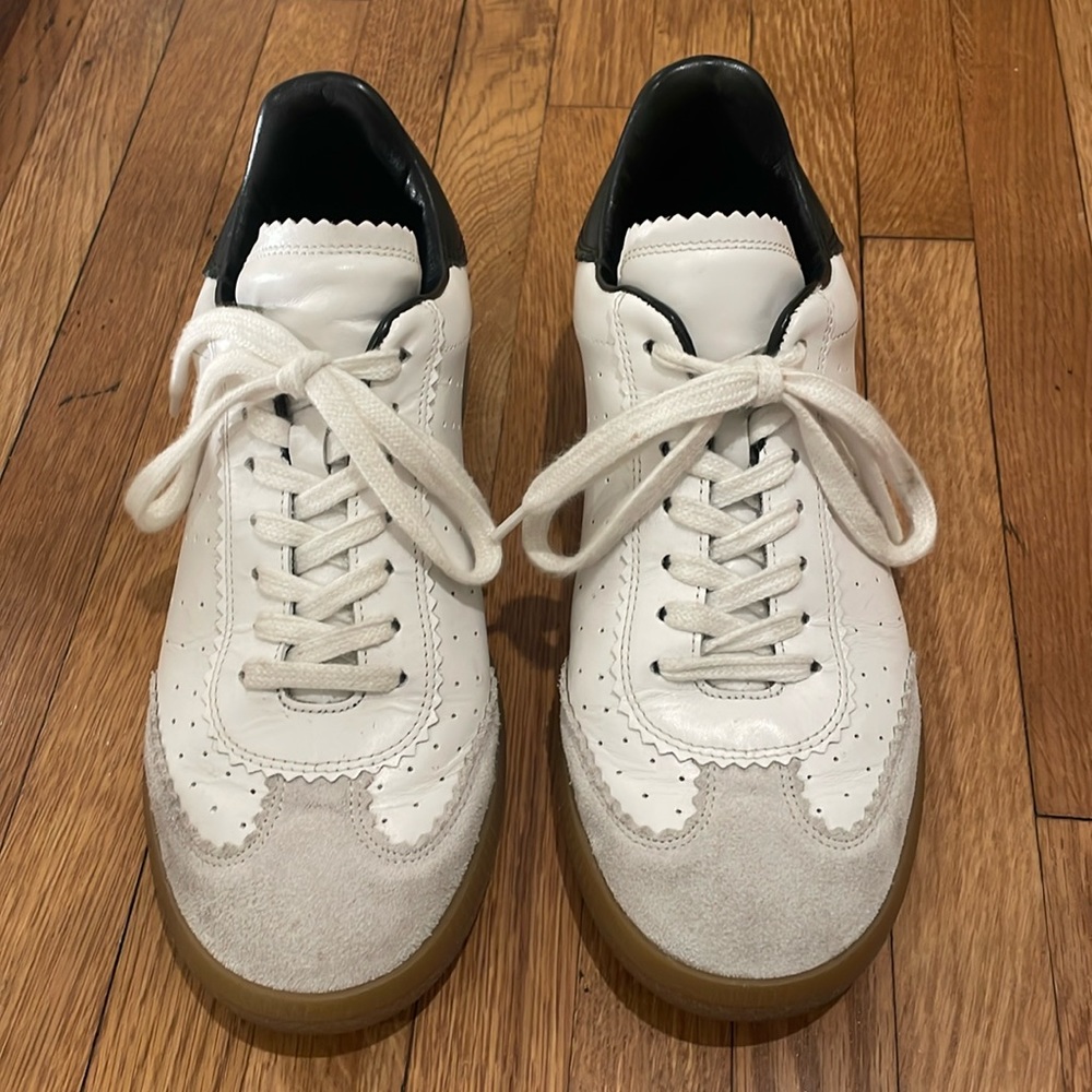 Isabel Marant Bryce Leather Sneakers
